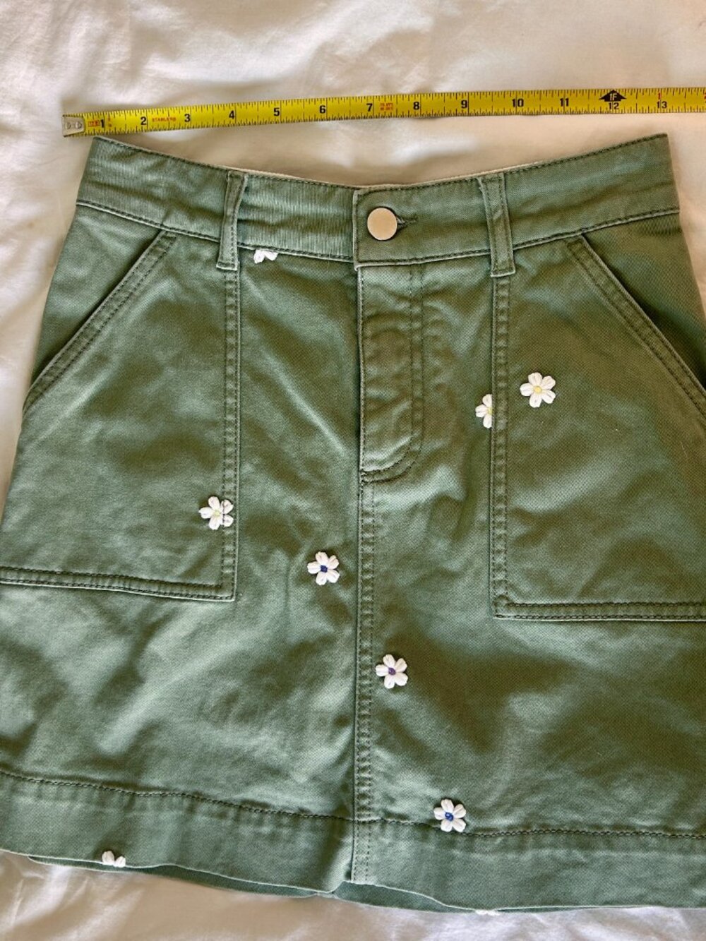Stella McCartney A-line Mini Skirt - 26 inch waist - Picture 3 of 9